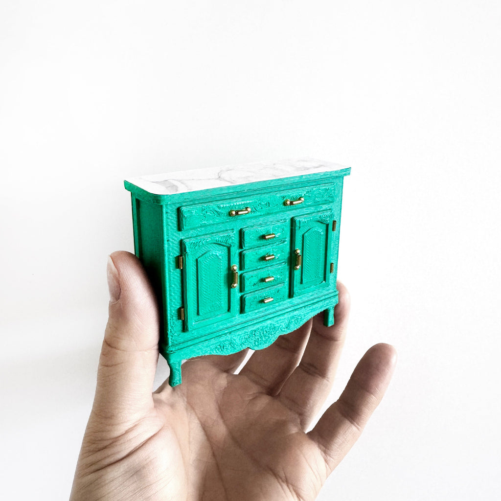 Miniature Vintage Buffet Cabinet