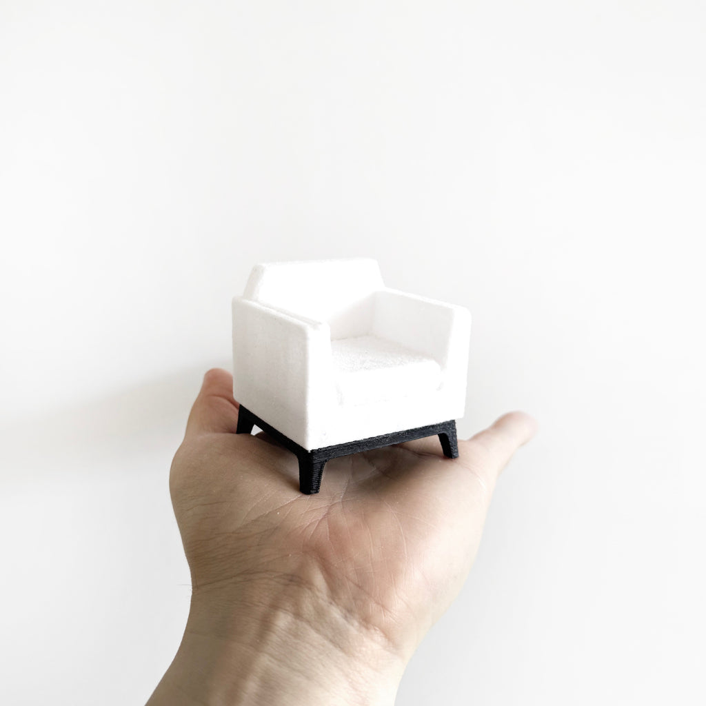 Miniature  Deco Club Armchair