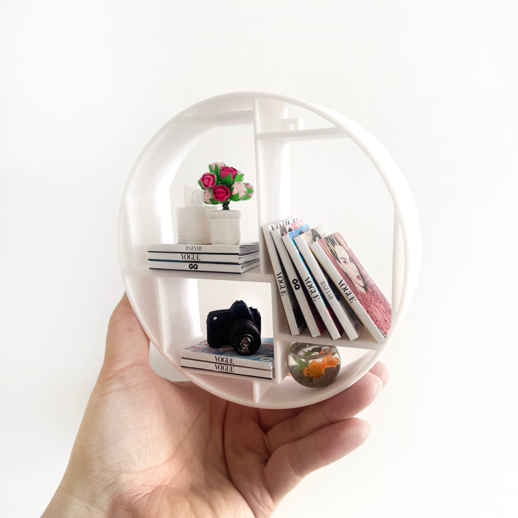 Miniature Circular Logan Bookcase