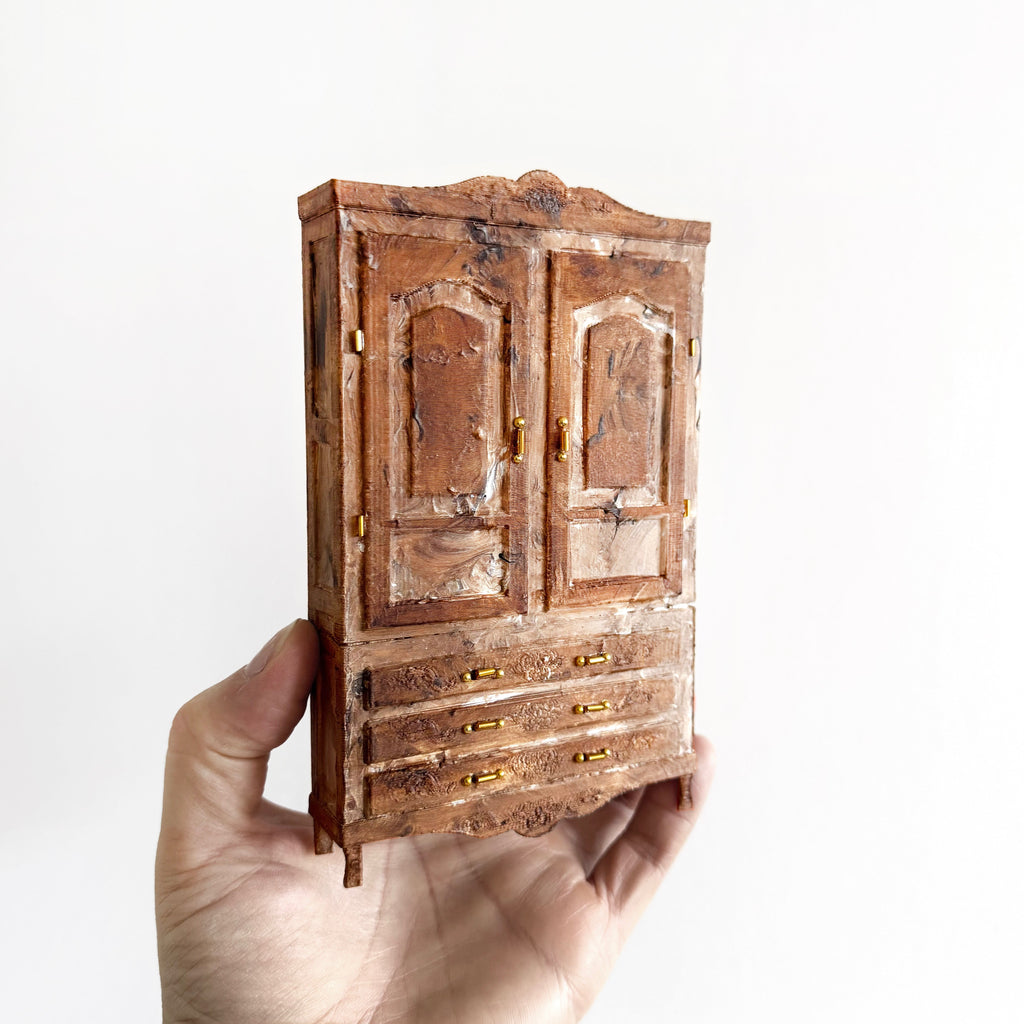 Miniature Vintage Armoire