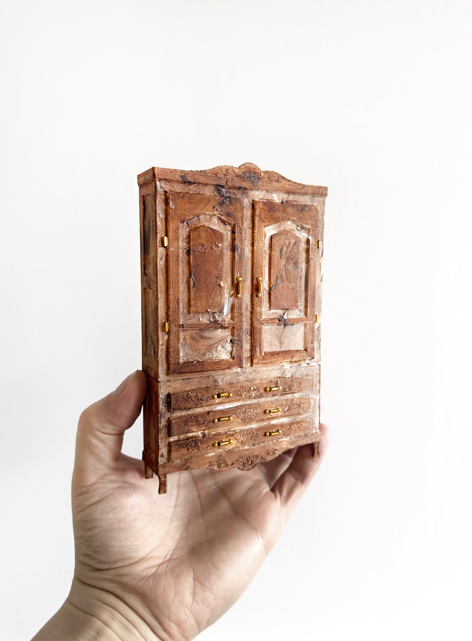 Miniature Vintage Armoire