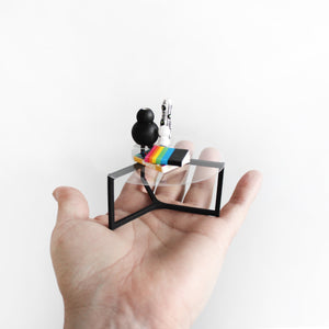 Miniature Abstract Y Coffee Table