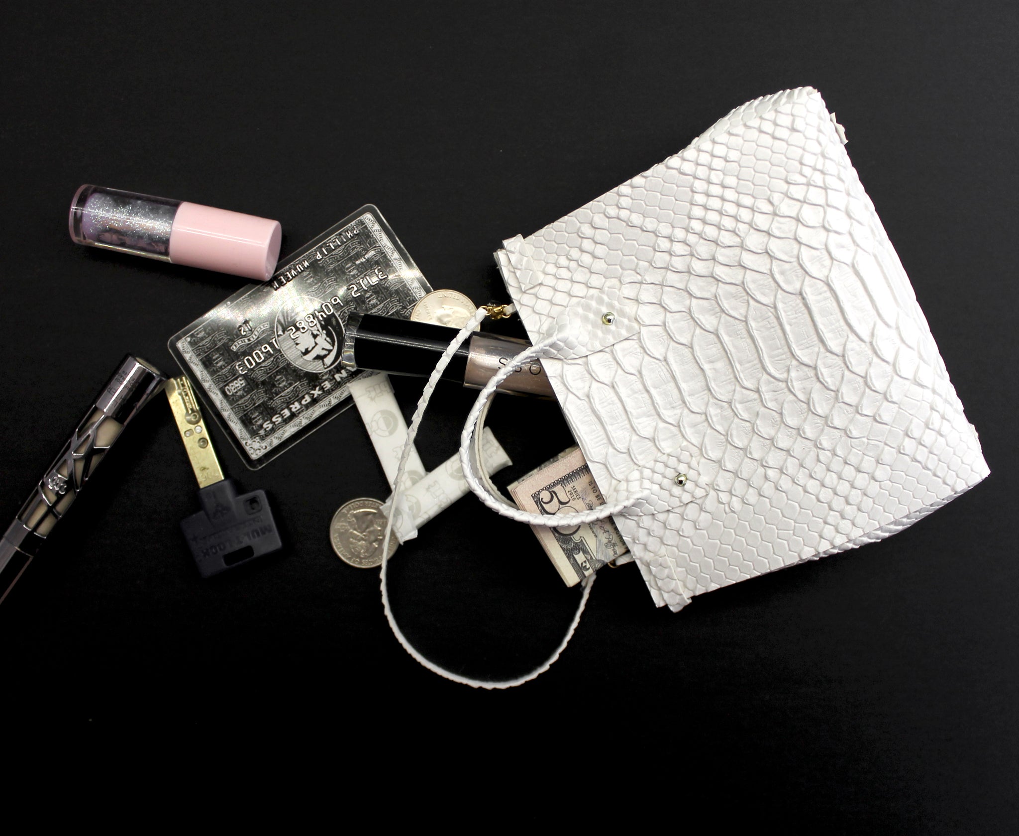Miniature Bowen Jumbo Croc Tote Handbag Charm