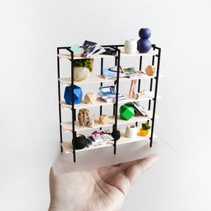 Miniature Union Sq. Bookcase & Accessories