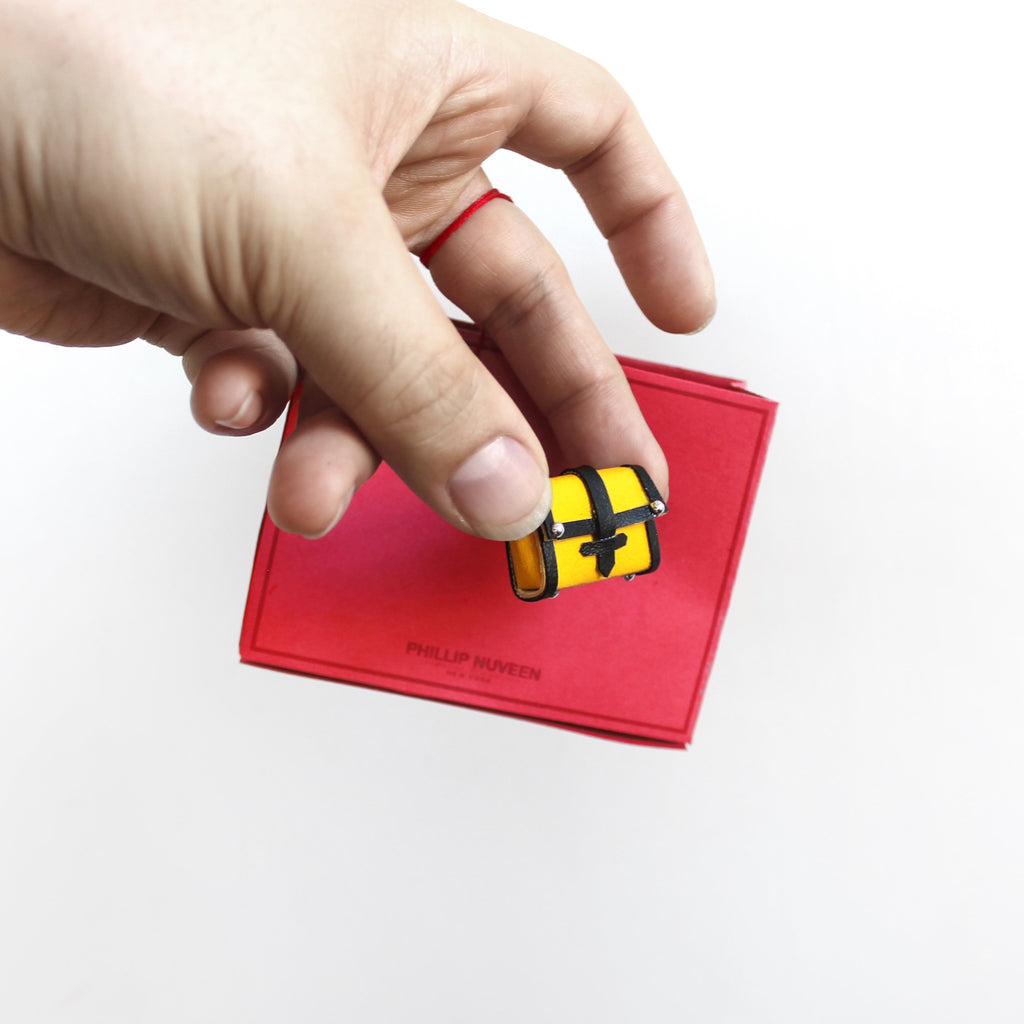 Miniature Estelle Micro Portfolio Clutch