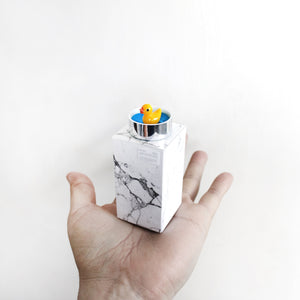 Miniature Ducky Sculpture