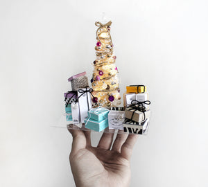 Miniature Holiday Gift Boxes