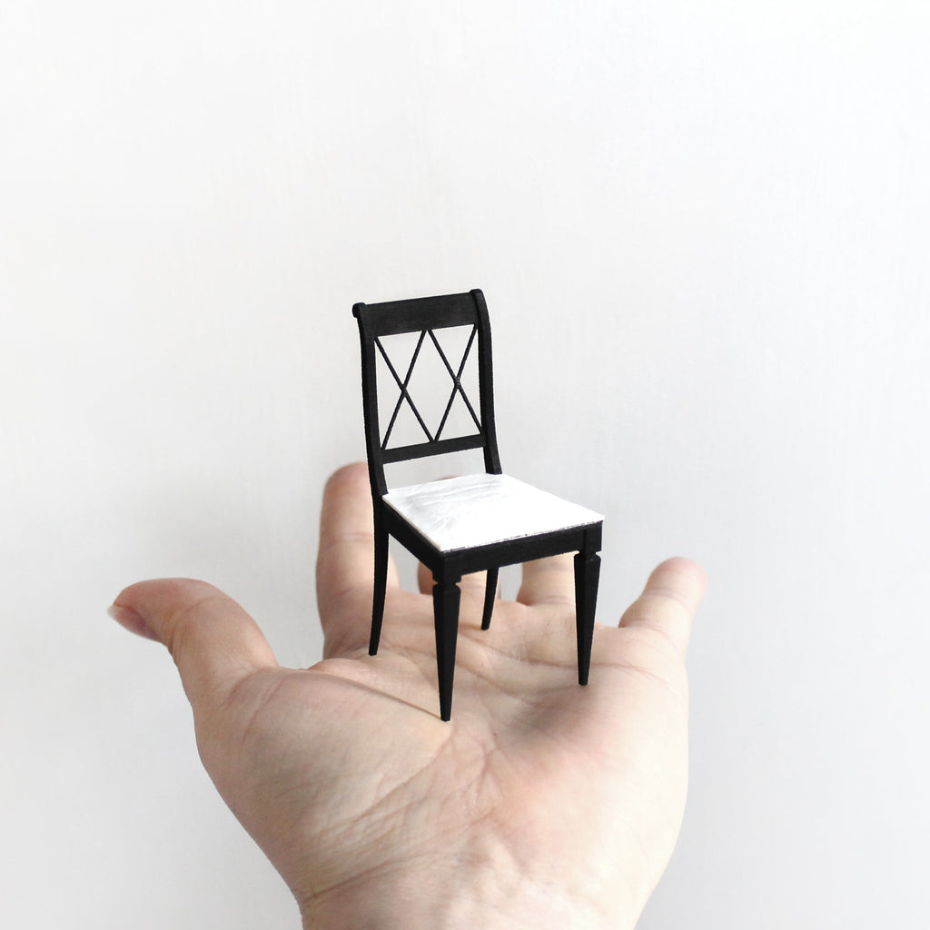 Miniature French Dining Chair 1/12th