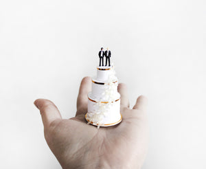 Miniature Wedding Cake