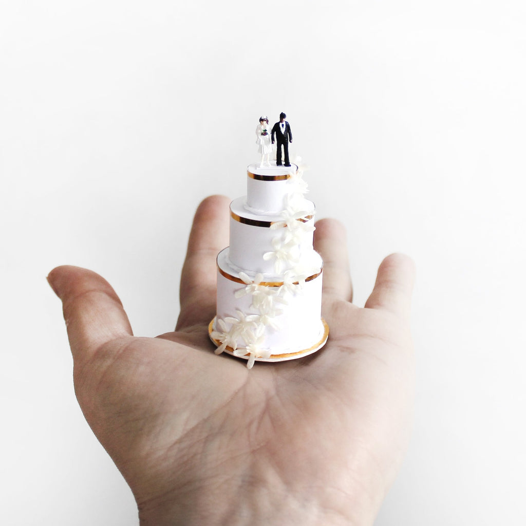 Miniature Wedding Cake