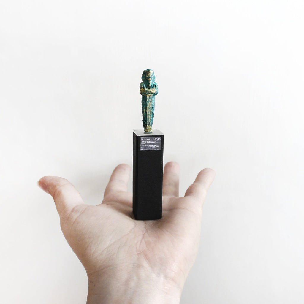 Miniature Egyptian Pharaoh Statue