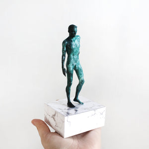 Miniature Contemporary Male Statue