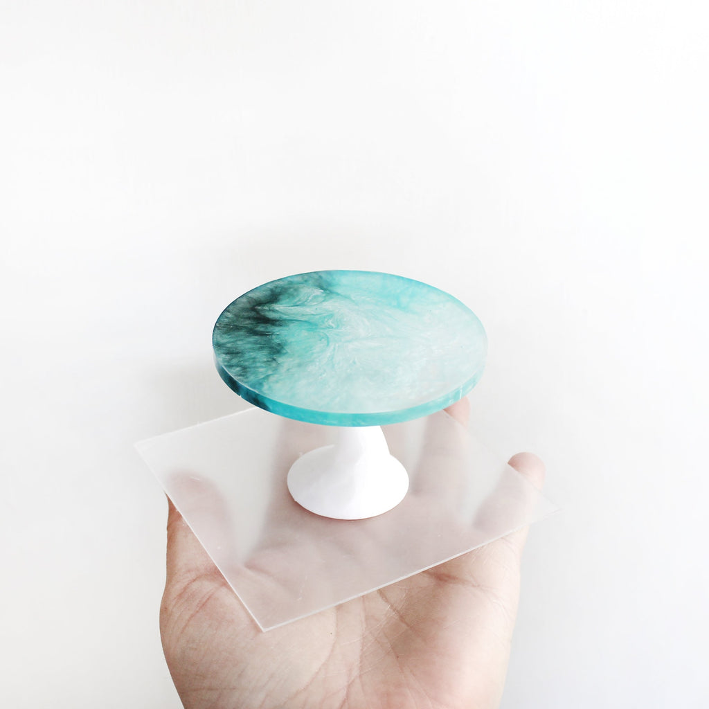 Miniature Ocean Resin Table