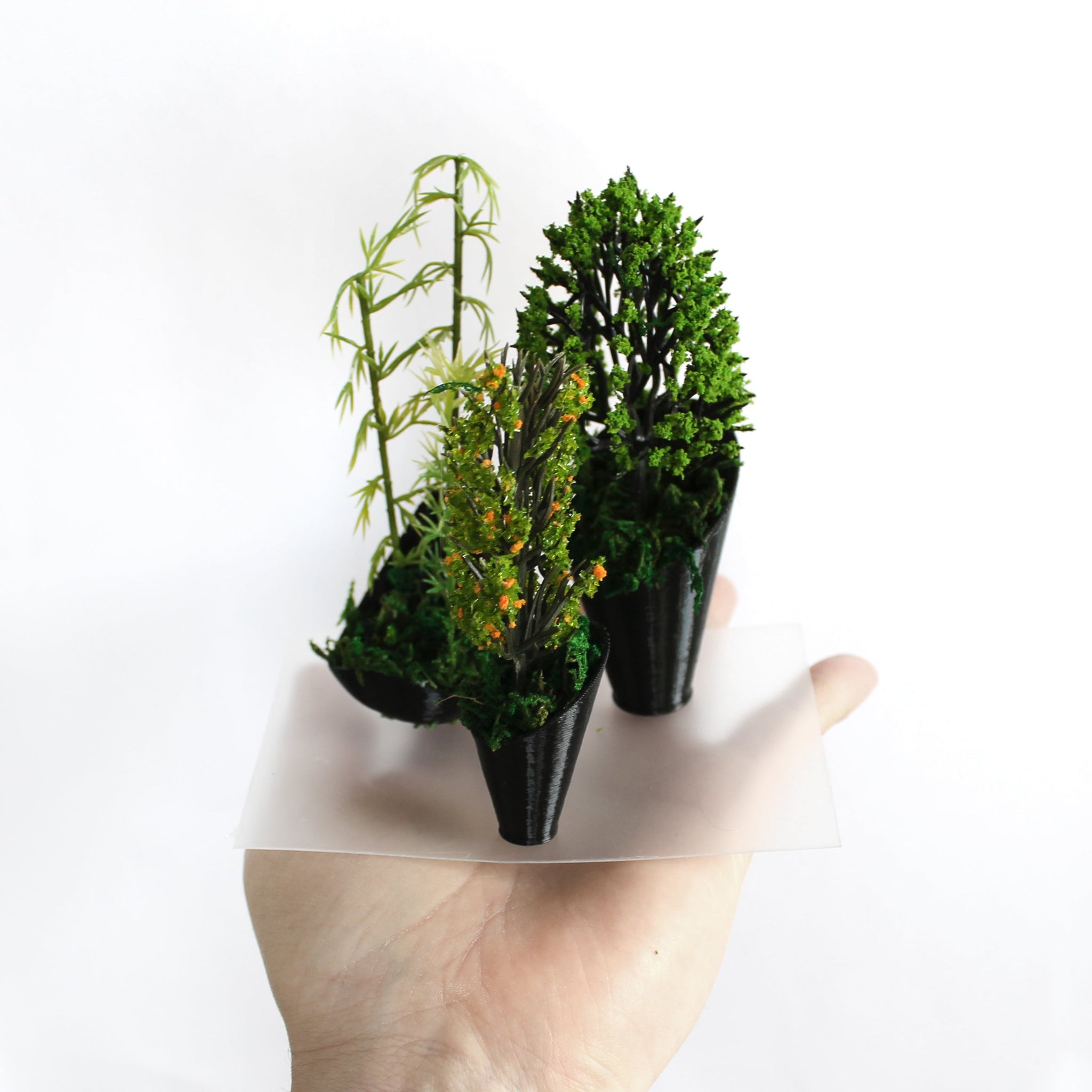 miniature potted plants Miniature Modern Outdoor Potted Plants – Luxe Miniatures by Phillip Nuveen