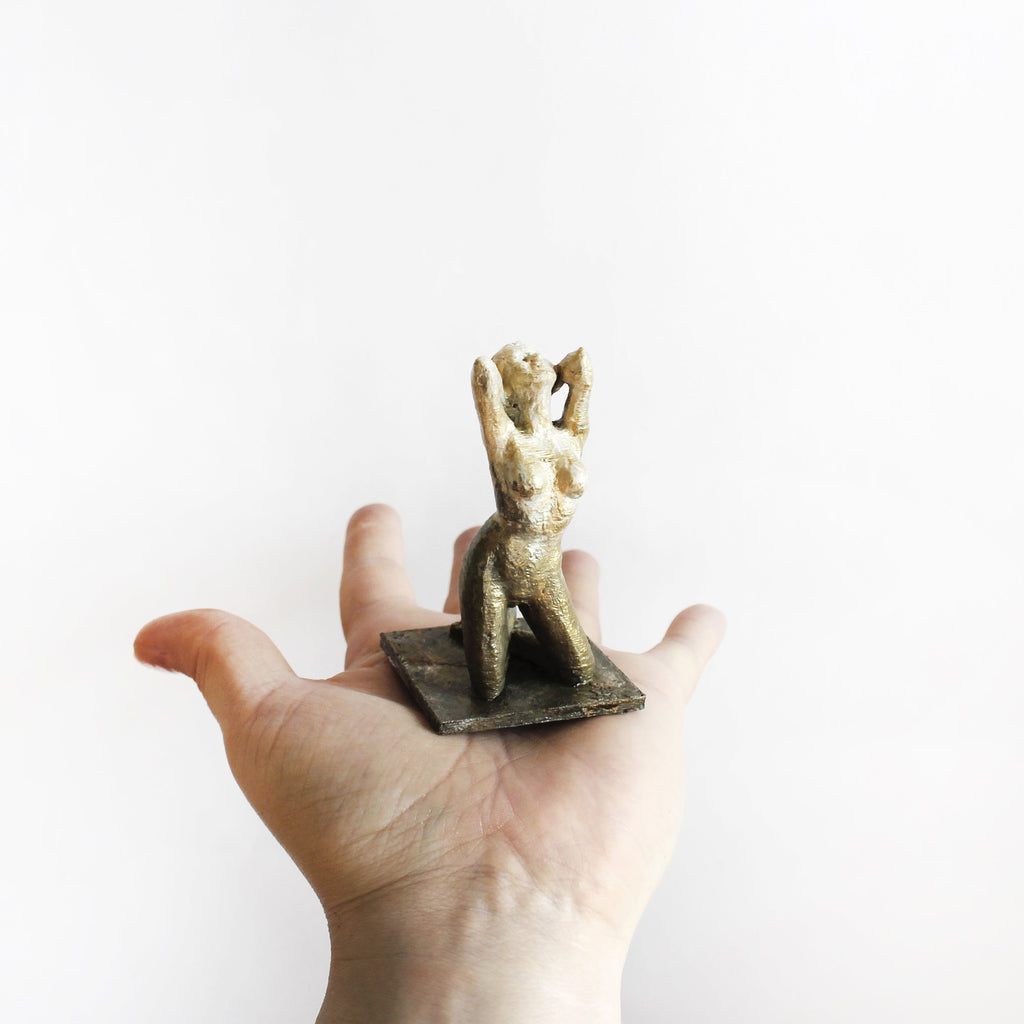 Miniature Female Modern Sculpture
