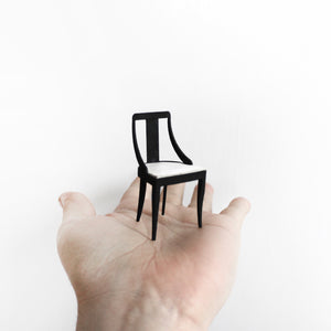 Miniature Deco Dining Chair