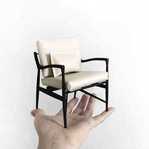 Miniature Chinoiserie Chair 1/6