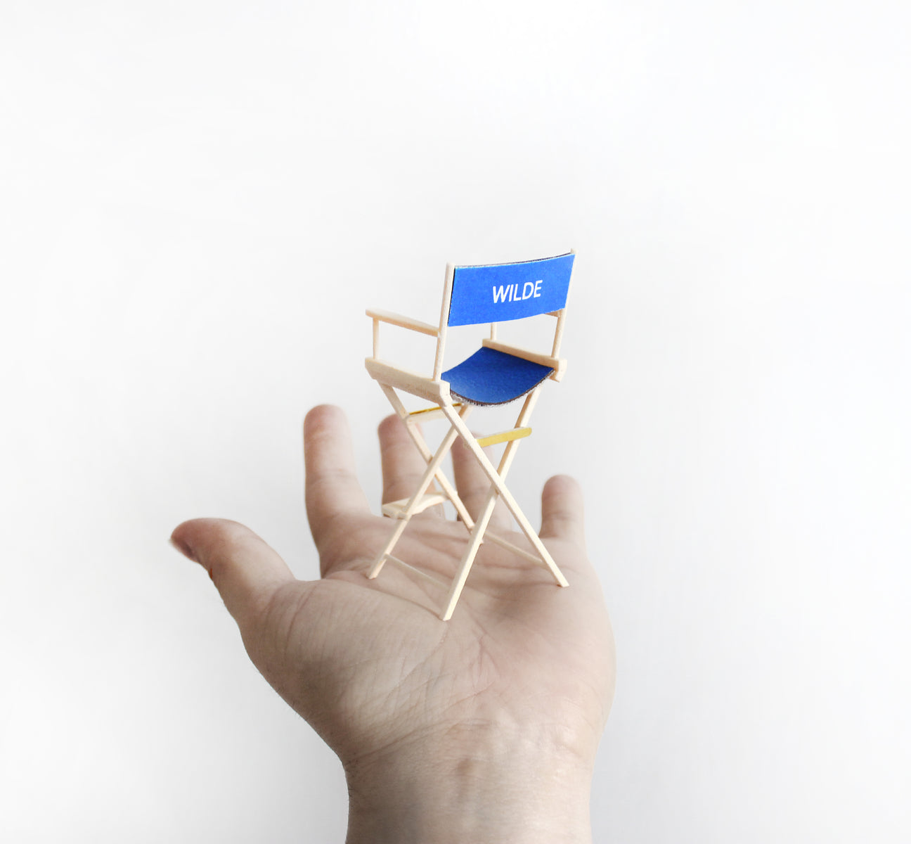 Miniature Directors Chair Luxe Miniatures by Phillip Nuveen