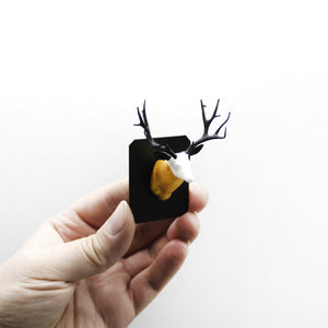 Miniature Deer Mounted Head